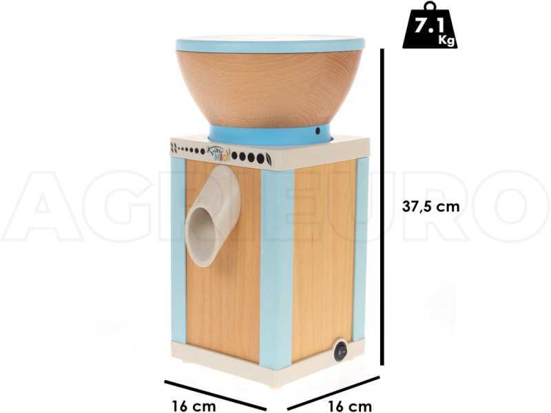 Komo KoMoMio Blue - Beechwood Flour Stone Mill - 400W