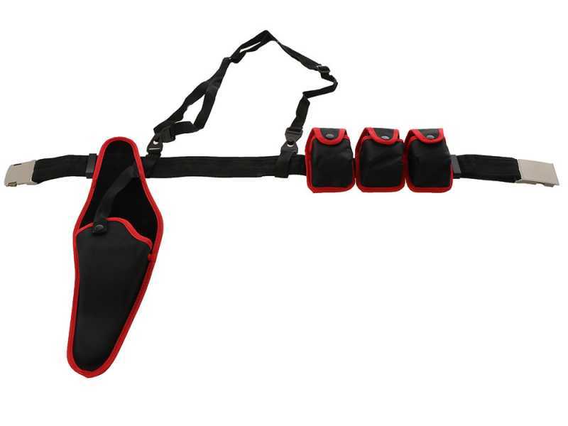 Ausonia Nativa Saw Battery-powered Electric Manual Pruner - 3 24V 2.5Ah Batteries - 100mm Cutting Capacity