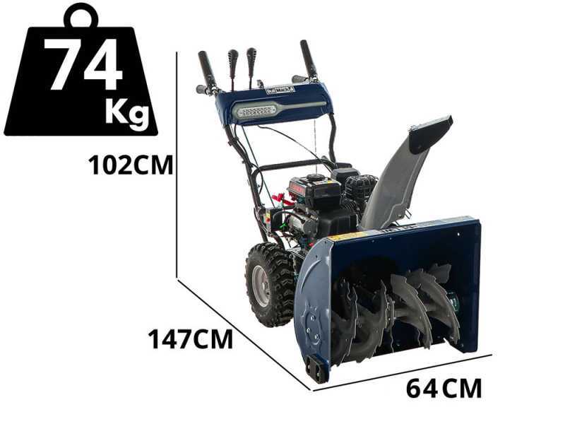 BullMach BM-61 LWE - Petrol Snowplough - Loncin H200