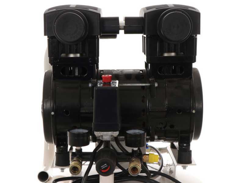 BlackStone V-SBC50-15 - Oilless Silenced Air Compressor - 1.5 HP Motor - 50 L - Vertical