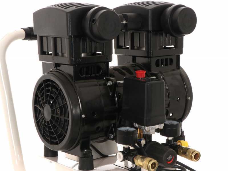 BlackStone V-SBC50-15 - Oilless Silenced Air Compressor - 1.5 HP Motor - 50 L - Vertical