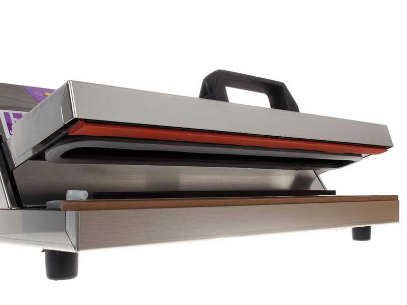 BesserVacuum MIDI INOX - Professional Vacuum Sealer - Double 43 cm Sealing Bar