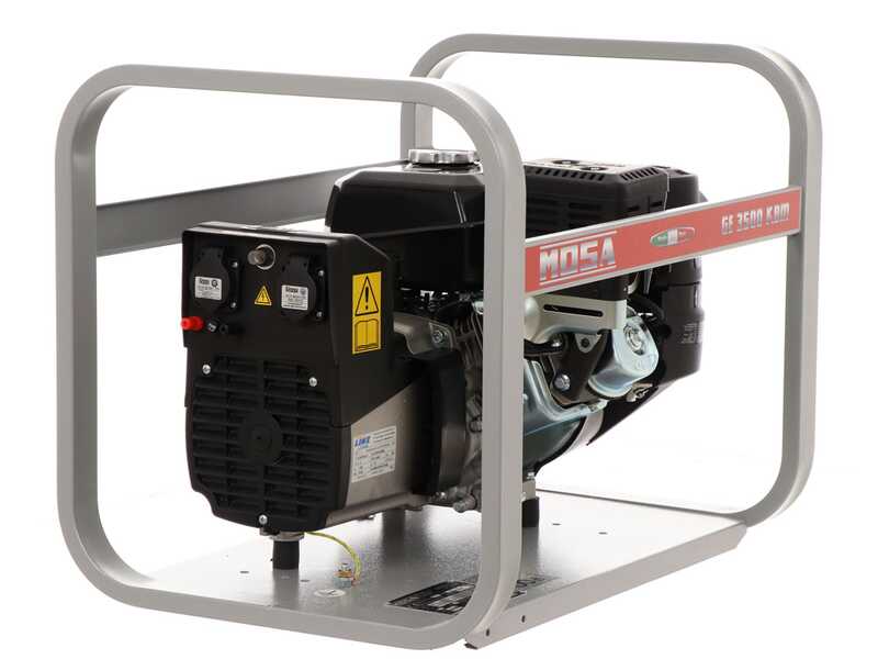 MOSA GE 3500 KBM - 2.9 kW Petrol Power Generator - DC 2.6 kW Single-phase