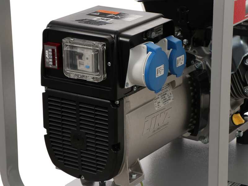 MOSA GE 7000 KBM AVR - 6.5 kW Petrol Power Generator with AVR - DC 5.4 kW Single-phase