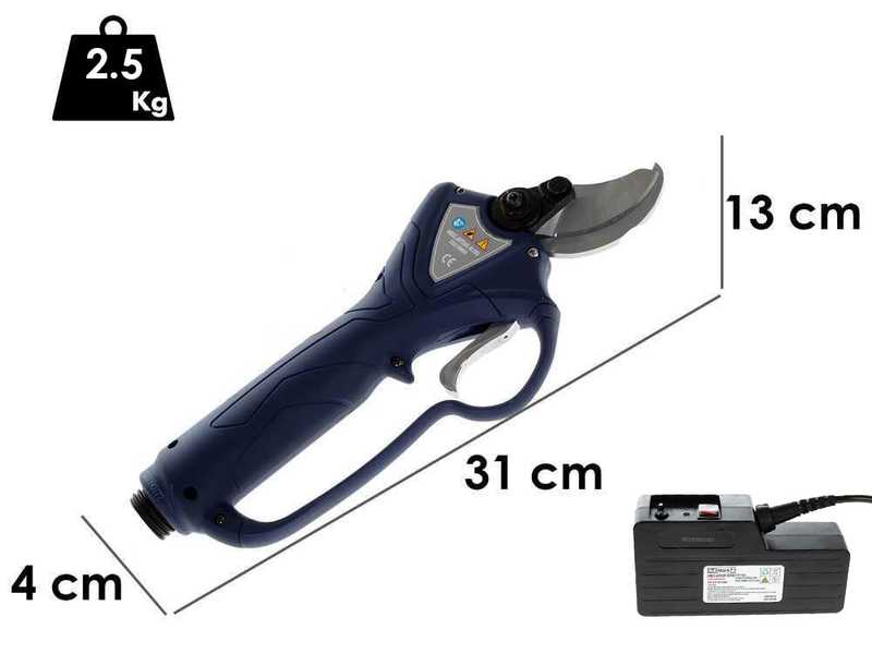 BullMach ARTEMIS 40 PRO Electric Pruning Shears - 1 battery 36 V - 4Ah