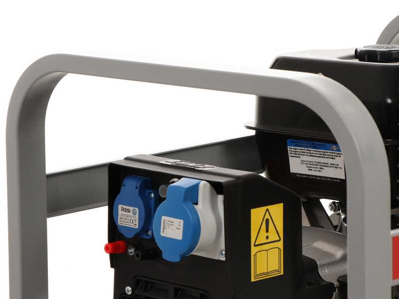 MOSA GE 5000 BBM - Petrol generator 4.5 kW - Continuous 3.6 kW Single-phase - B&amp;S XR1450 engine