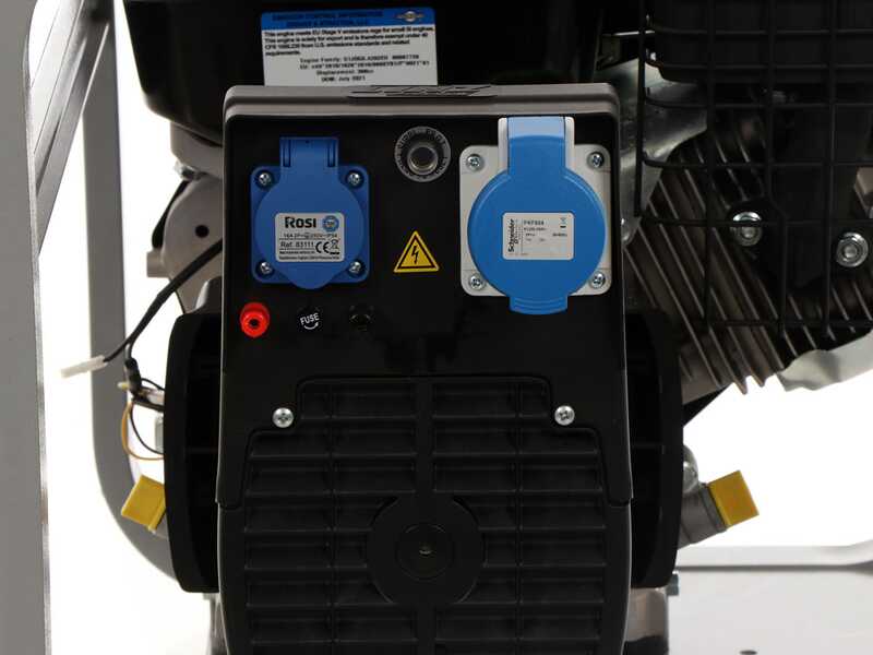 MOSA GE 5000 BBM - Petrol generator 4.5 kW - Continuous 3.6 kW Single-phase - B&amp;S XR1450 engine