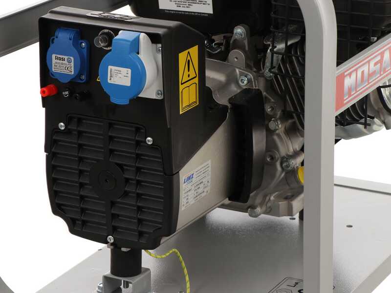 MOSA GE 5000 BBM - Petrol generator 4.5 kW - Continuous 3.6 kW Single-phase - B&amp;S XR1450 engine