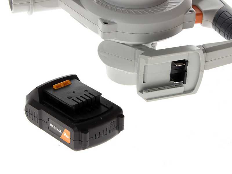 Batavia Maxxpack 18V Handheld Battery-powered Leaf Blower - with 2.0ah battery and charger