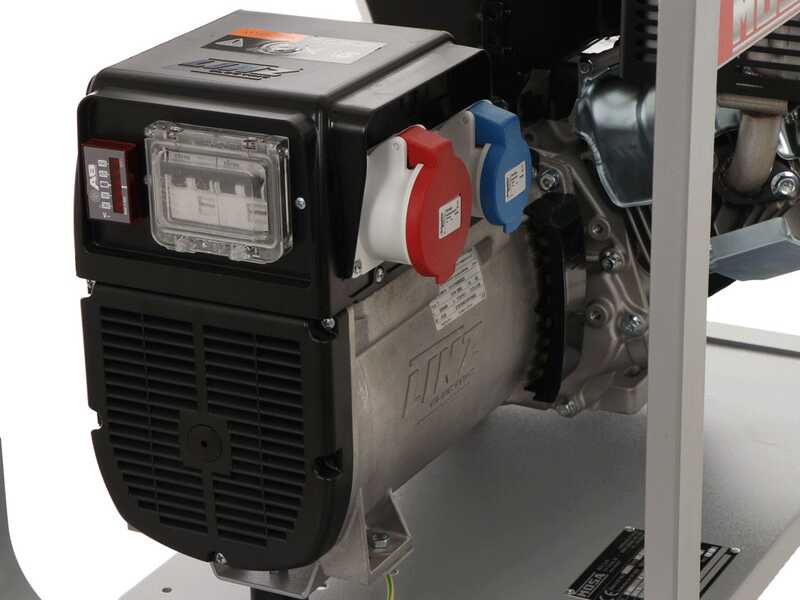 MOSA GE 8000 KBT - Petrol generator 6.4 kW - Continuous 5.6 kW Three-phase - Kohler CP CH440 engine