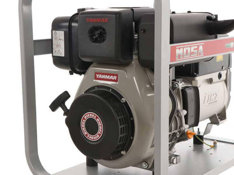 MOSA GE 6000 YDM - 5.1 kW Diesel Power Generator - DC 4.5 kW Single-phase