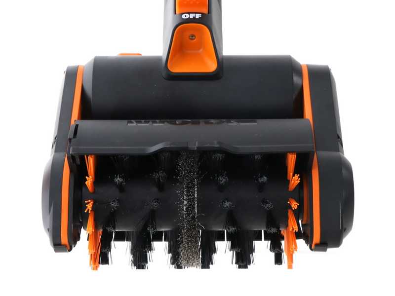 Worx WG441E - Battery-powered outdoor cleaner - 20V battery - 4Ah - 2 brushes included