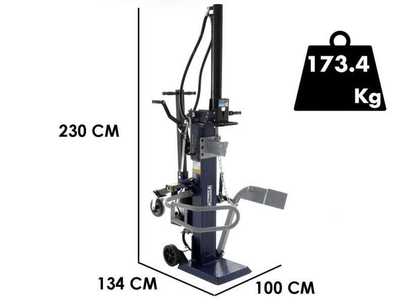 BullMach BM-LS-E 11V - Electric Log Splitter - Vertical - 230V