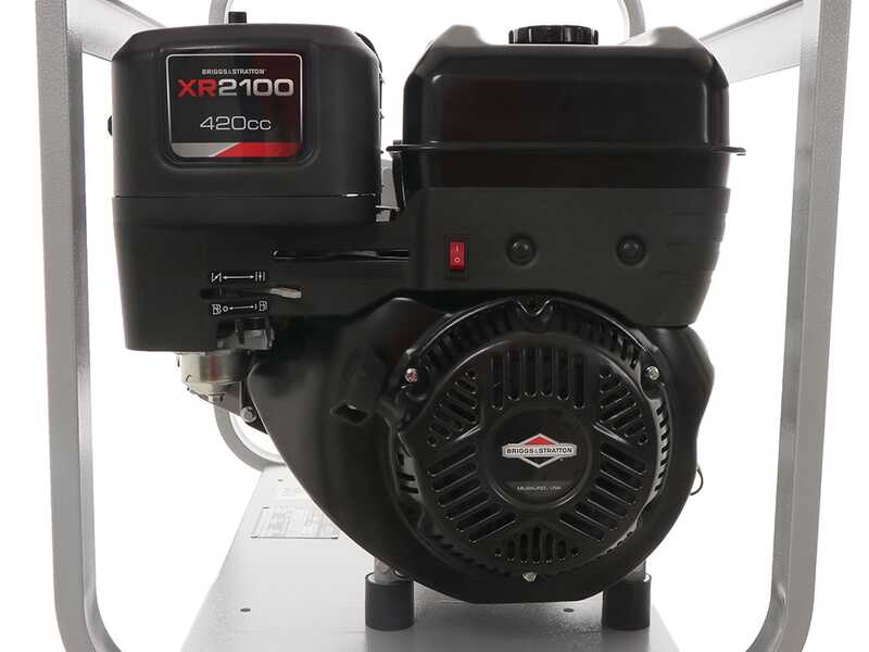 MOSA GE 7000 BBM AVR - Petrol generator with AVR 6 kW - Continuous 5 kW Single-phase - B&amp;S XR2100 engine