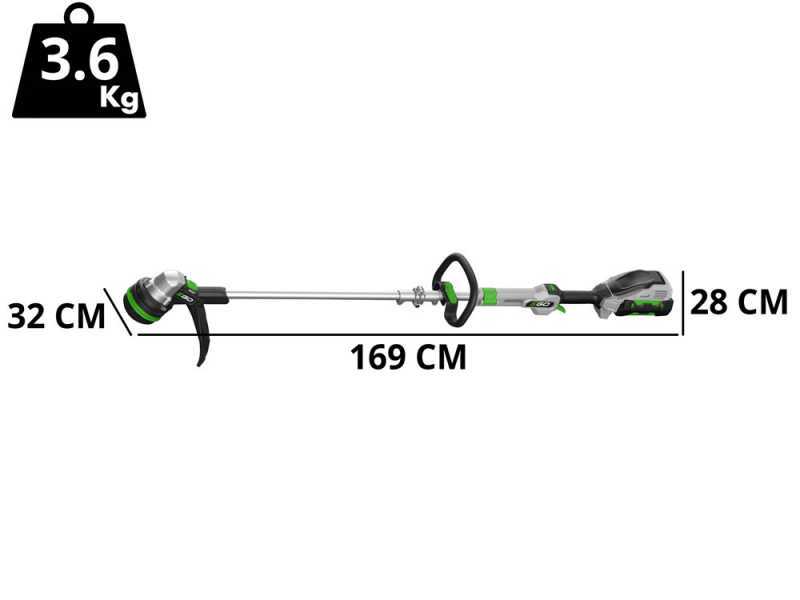 EGO ST1400 E-ST - Battery-powered Brush Cutter - 56V - WITHOUT BATTERIES AND CHARGER