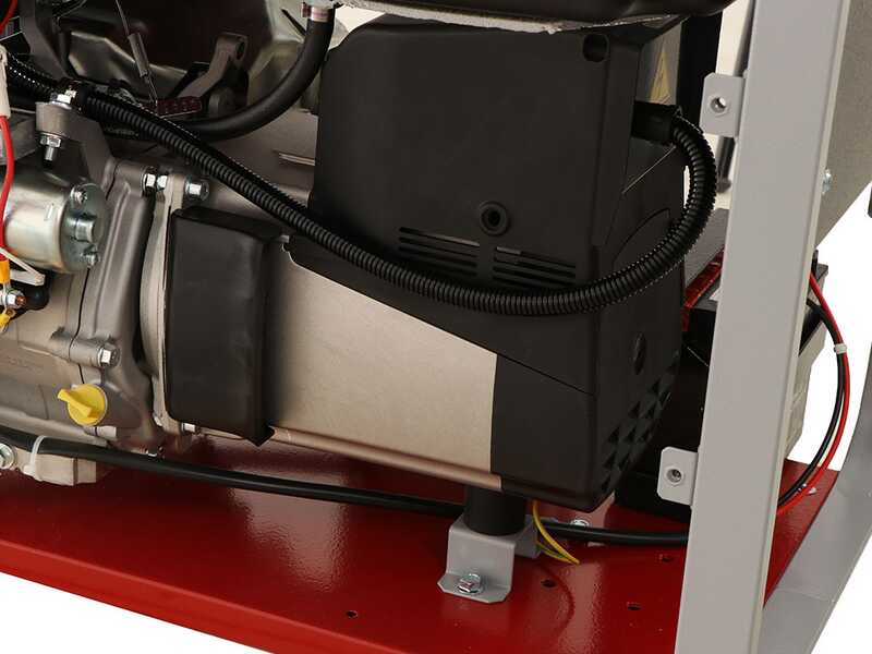 MOSA GE S-5000 BBM AVR EAS - 4.5 kW Petrol Power Generator with AVR Panel and Electric Start - DC 3.6 kW Single-phase