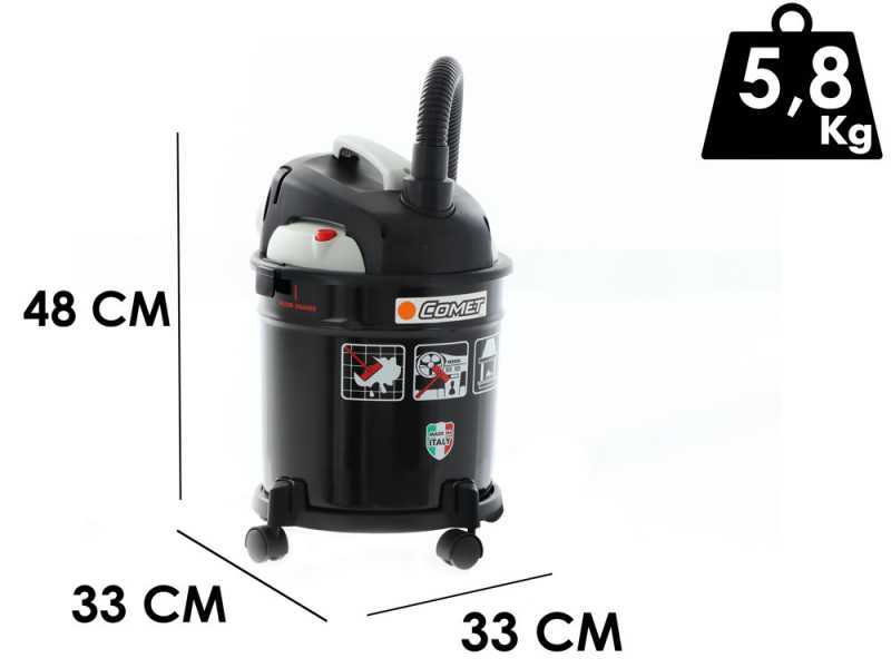 Comet CM 20 S Wet and Dry Vacuum Cleaner - 4 in 1 - Premium Series