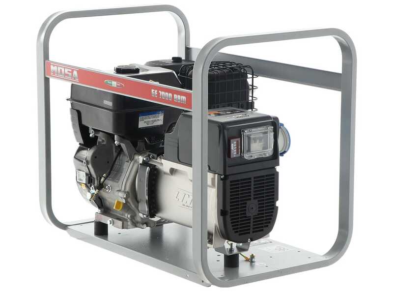 MOSA GE 7000 BBM - 6 kW Petrol Power Generator - DC 5 kW Single-phase