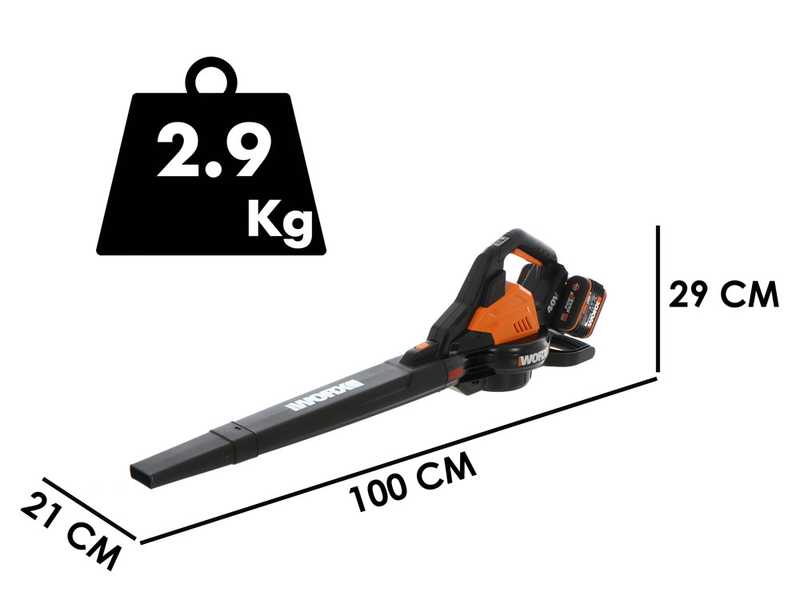 Worx 20v blower battery sales