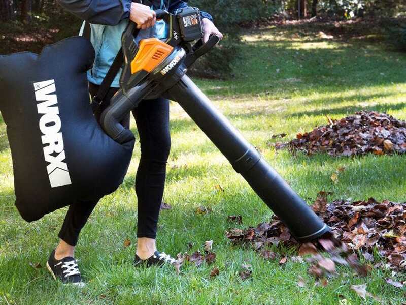 Cordless 3in1 Leaf Blower WORX WG583E.9 - 20V - WITHOUT BATTERIES AND CHARGER
