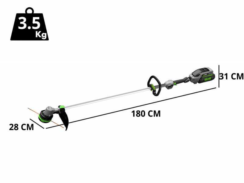 EGO ST1510E - Battery-powered Brush Cutter - 56V - WITHOUT BATTERIES AND CHARGER