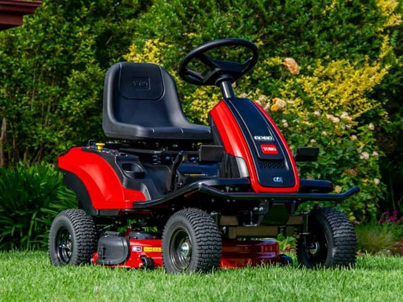 Toro ride store on mower