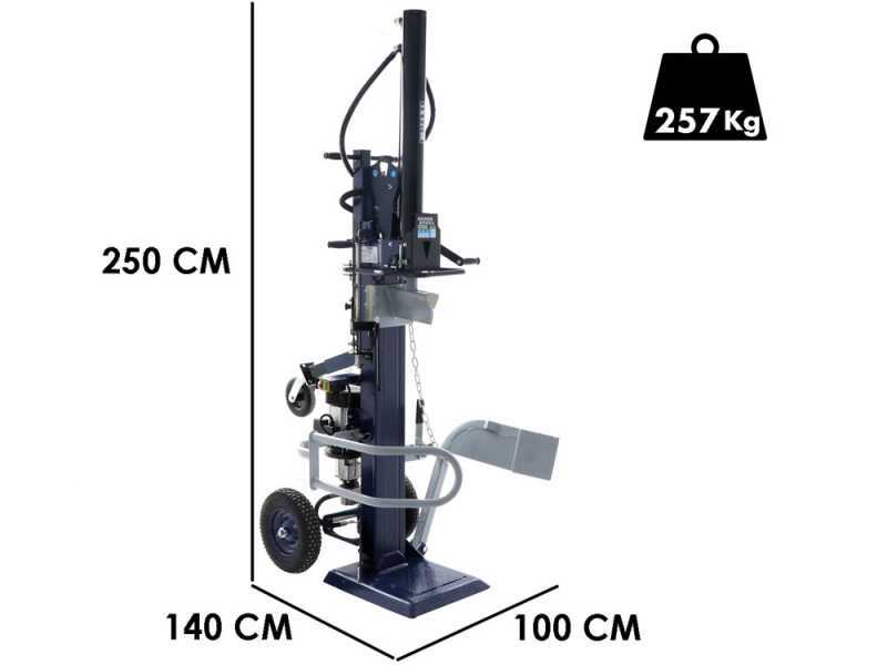 BullMach BM-LS-E 18 V - Electric Log Splitter - Vertical - 230V