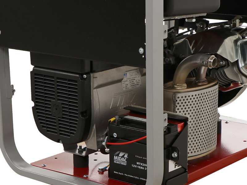 MOSA GE S-7000 BBM AVR EAS - Petrol generator with AVR and electric start 6.5 kW - Continuous 5.4 kW Single-phase - B&amp;S XR2100 engine