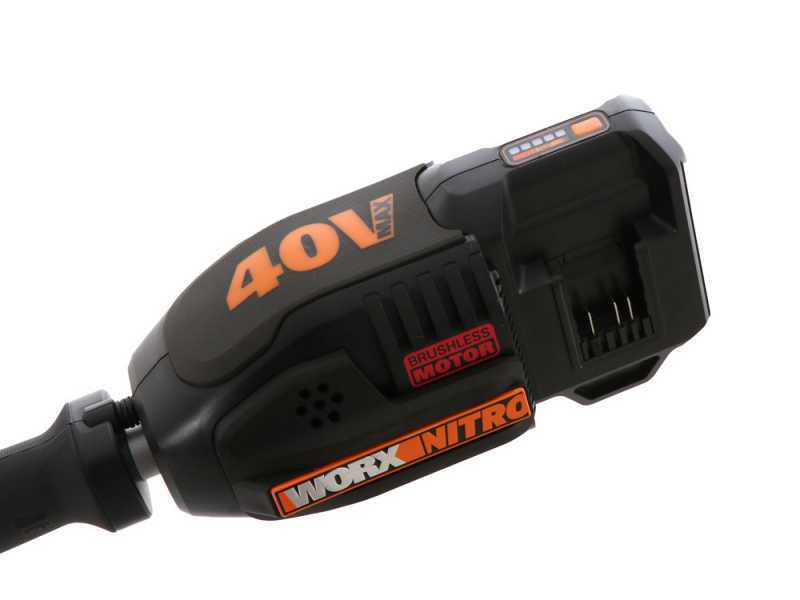 Worx NITRO WG186E.9 - Battery-powered Multifunction Brush Cutter - 40V - WITHOUT BATTERY AND BATTERY CHARGER