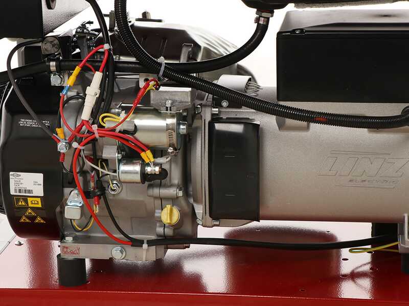 MOSA GE S-8000 BBT AVR EAS - 6.4 kW Petrol Power Generator with Electric Start - DC 5.6 kW Three-phase