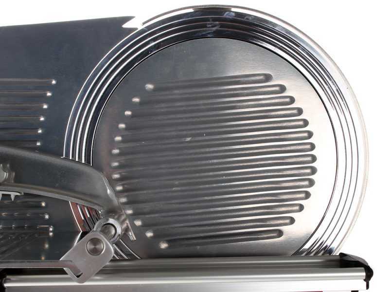 Seven Italy PS 300 PRO RED - Meat Slicer with 300 mm Blade - Sharpener Included