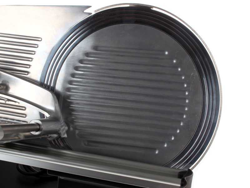 Seven Italy PS 300 PRO BLACK - Meat Slicer with 300 mm Blade - Sharpener Included