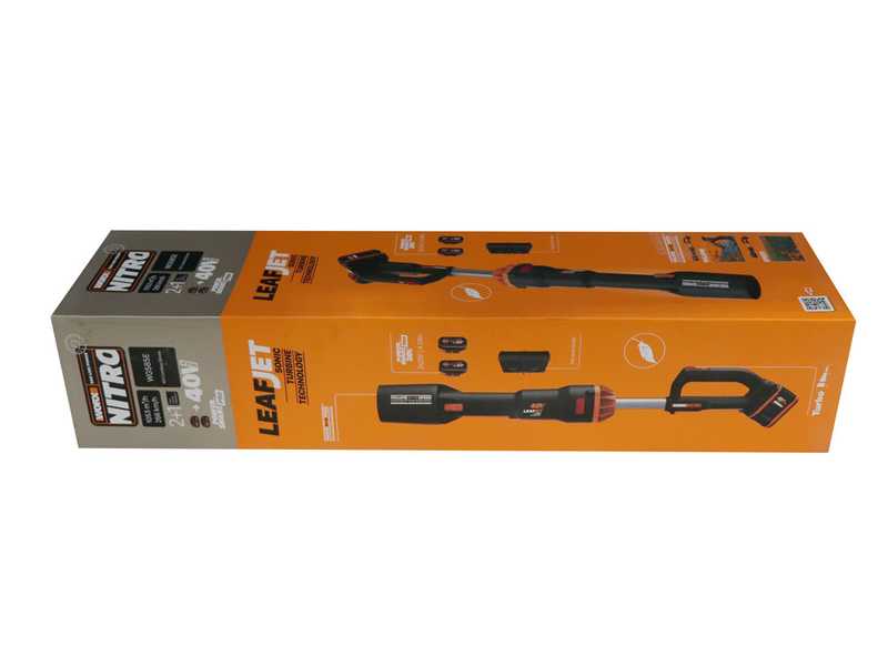WORX NITRO WG585E.9 Cordless Leaf Blower - 40 V - WITHOUT BATTERY AND CHARGER