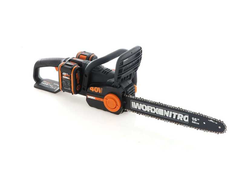 WORX WG385E NITRO 40V Electric Battery powered Chainsaw best
