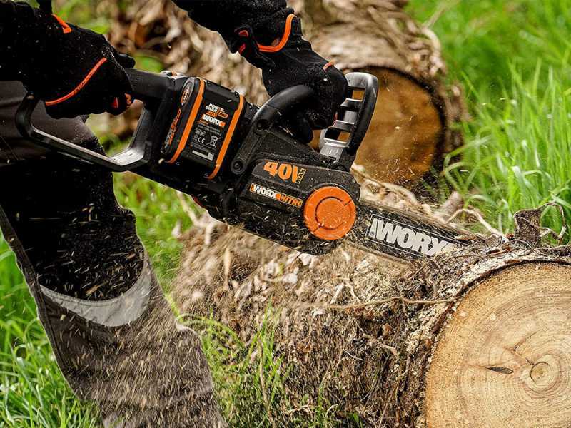 WORX NITRO WG385E.9 Battery-powered Electric Chainsaw - WITHOUT BATTERY AND CHARGER