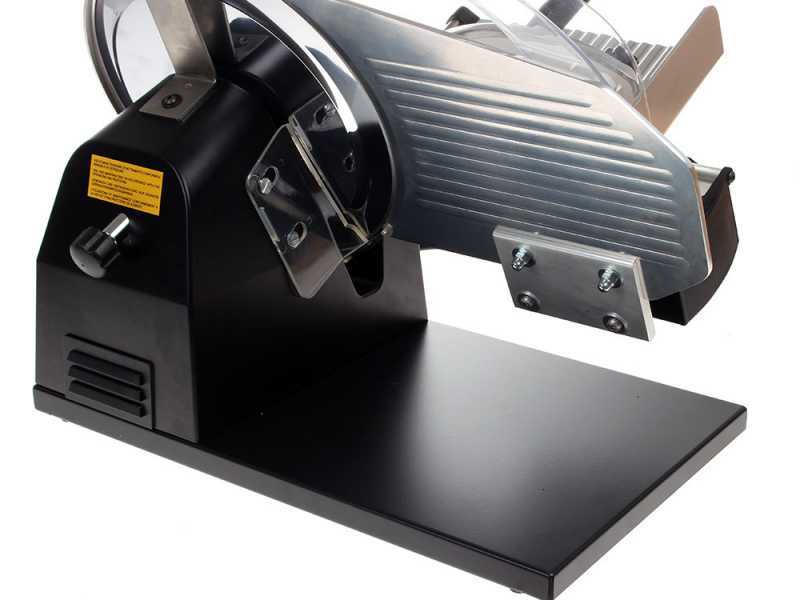 Seven Italy PS 275 PRO BLACK - Meat Slicer with 275 mm Blade - Sharpener Included