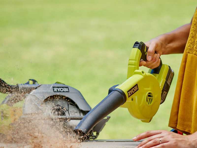 RYOBI R18TB-0-18V Compact Leaf Blower - 200 Km/h , best deal on