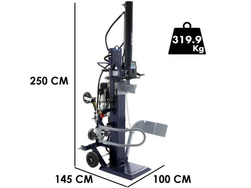 BullMach BM-LS-ET-T 22 V - Hybrid Log Splitter - Vertical - Electric and Tractor-Mounted