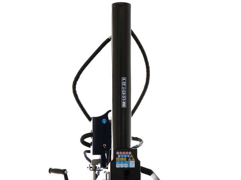BullMach BM-LS-ET-T 22 V - Hybrid Log Splitter - Vertical - Electric and Tractor-Mounted
