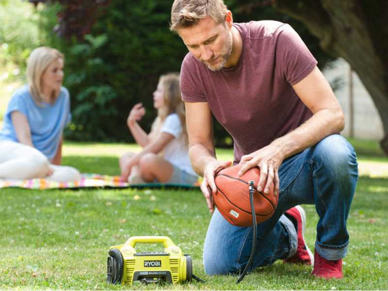 RYOBI R18I 0 Portable Battery powered Air Compressor 18V 4Ah