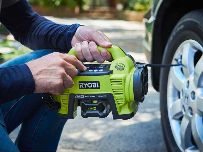 RYOBI R18I 0 Portable Battery powered Air Compressor 18V 4Ah
