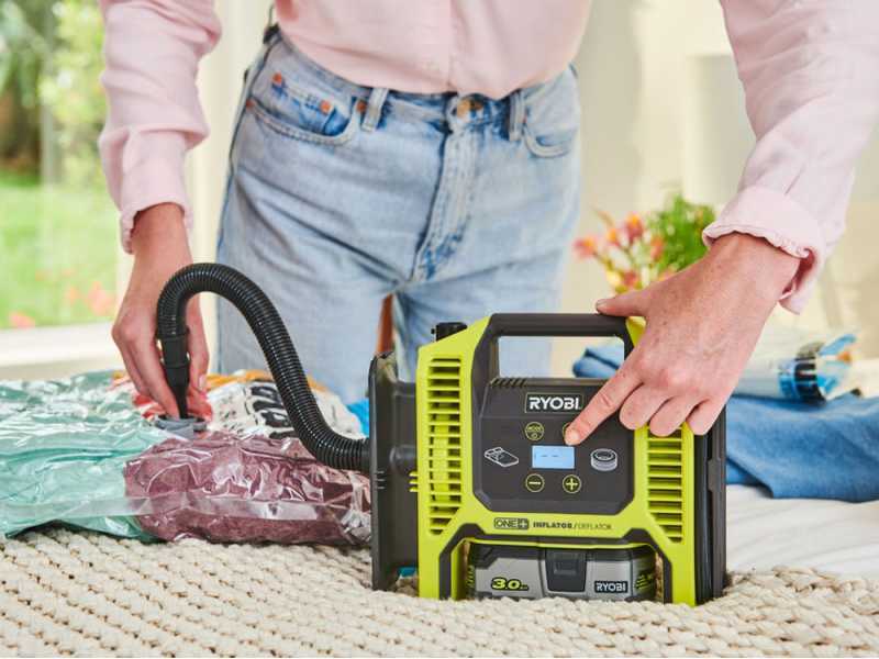 Ryobi battery 2025 inflator