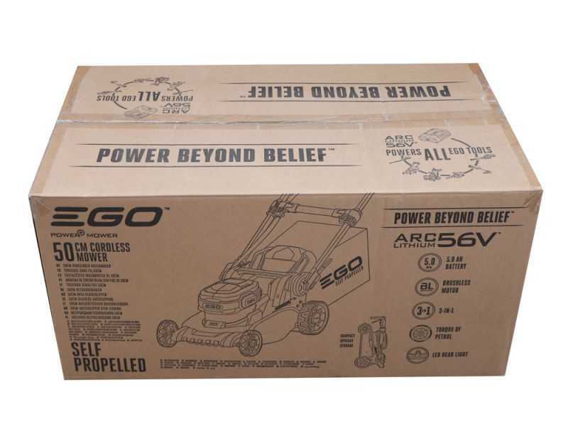 EGO LM2021E-SP Battery-powered Lawn Mower - 56V 5Ah - 50 cm Cutting Width