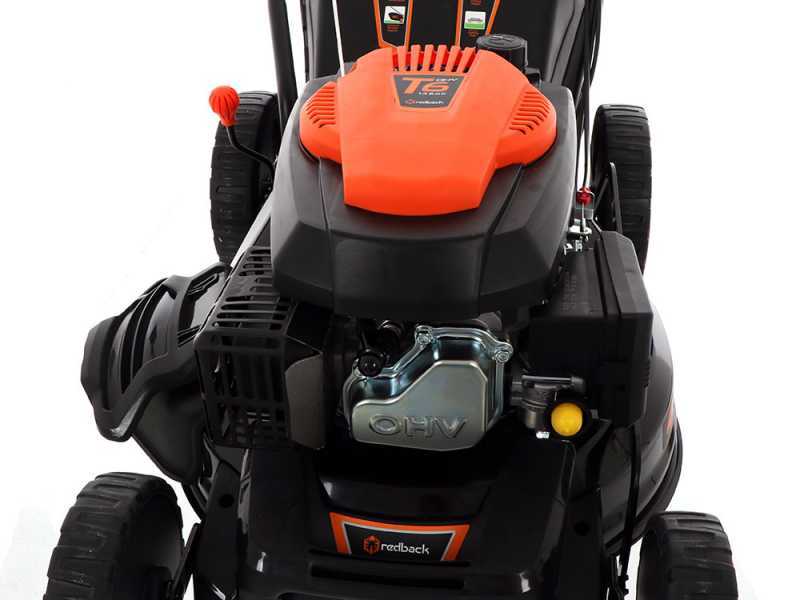 Redback S463VHY-T6 Self-propelled Lawn Mower - 4 in 1 - 45 cm Cutting Width