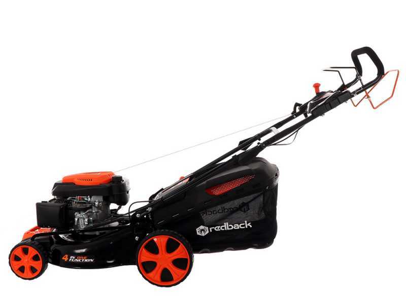 Redback S511 VHY K Self propelled Lawn Mower 4 in 1 50 cm Cutting Width