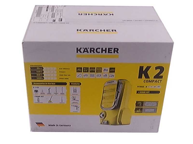 Karcher K2 Compact Home Cold Water Pressure Washer
