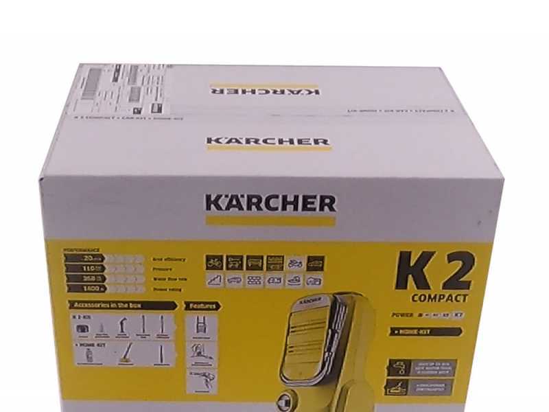 Karcher K2 Compact Home Cold Water Pressure Washer