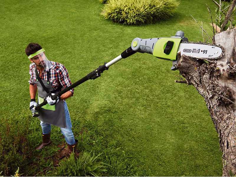 Verdemax PTT20 Telescopic Pruner and Hedge Trimmer Kit - 20 V 2Ah Battery