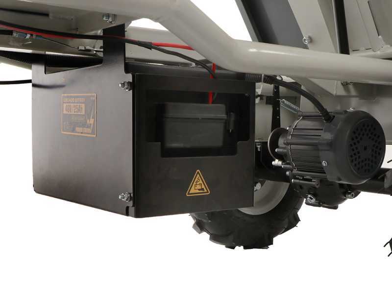 BlackStone BS-CAR 500 E-F Electric Battery-powered Wheelbarrow - 48V/25Ah Battery