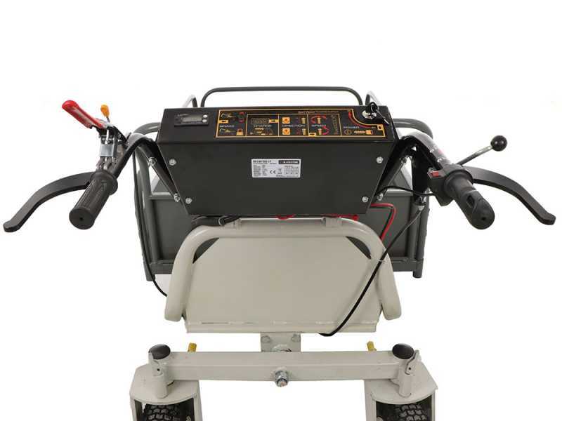 BlackStone BS-CAR 500 E-F Electric Battery-powered Wheelbarrow - 48V/25Ah Battery